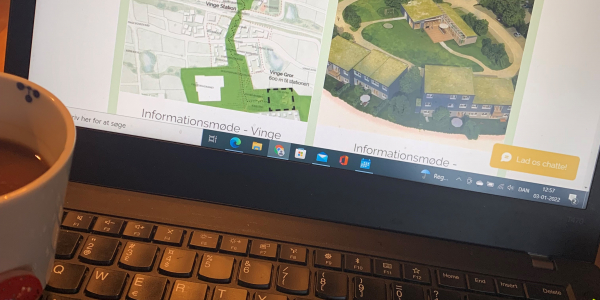 ONLINE informationsmøde: Helsinge og Vinge