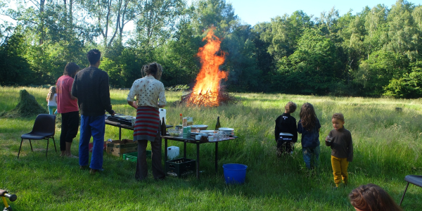 Bofællesskabsdag i Friskoven, Bornholm