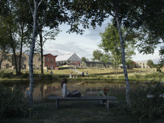 Grønt træhus i nyt, smukt bofællesskab nær Roskilde - sidste 90 km2 hus - View_02_Redigeret_487a4aa69017c398baff754f47ea3fe7_a0316366bccee50cd3b1ac0afa542e53